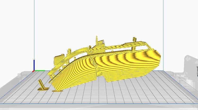 Helicopter ah1w 3D print model_52
