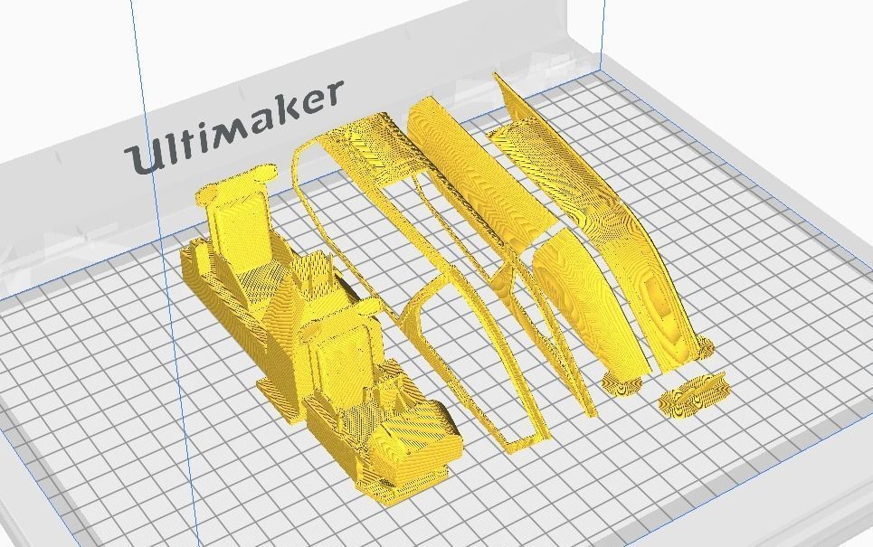 Helicopter ah1w 3D print model_54