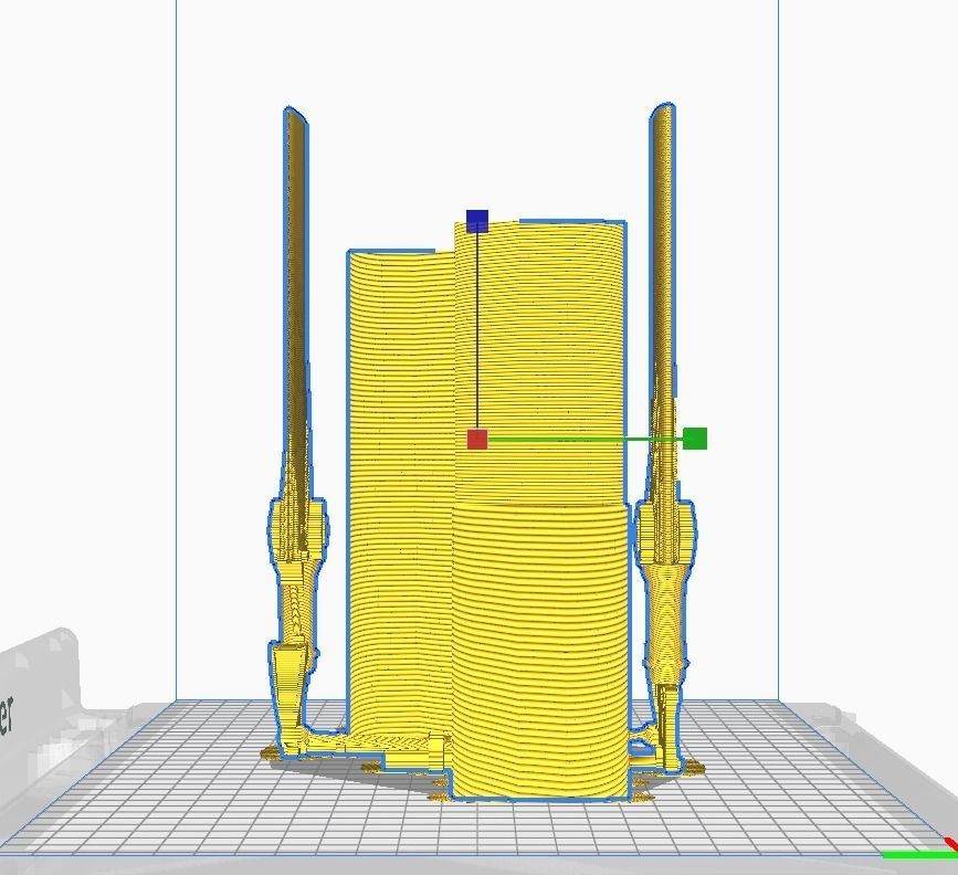 Helicopter ah1w 3D print model_61