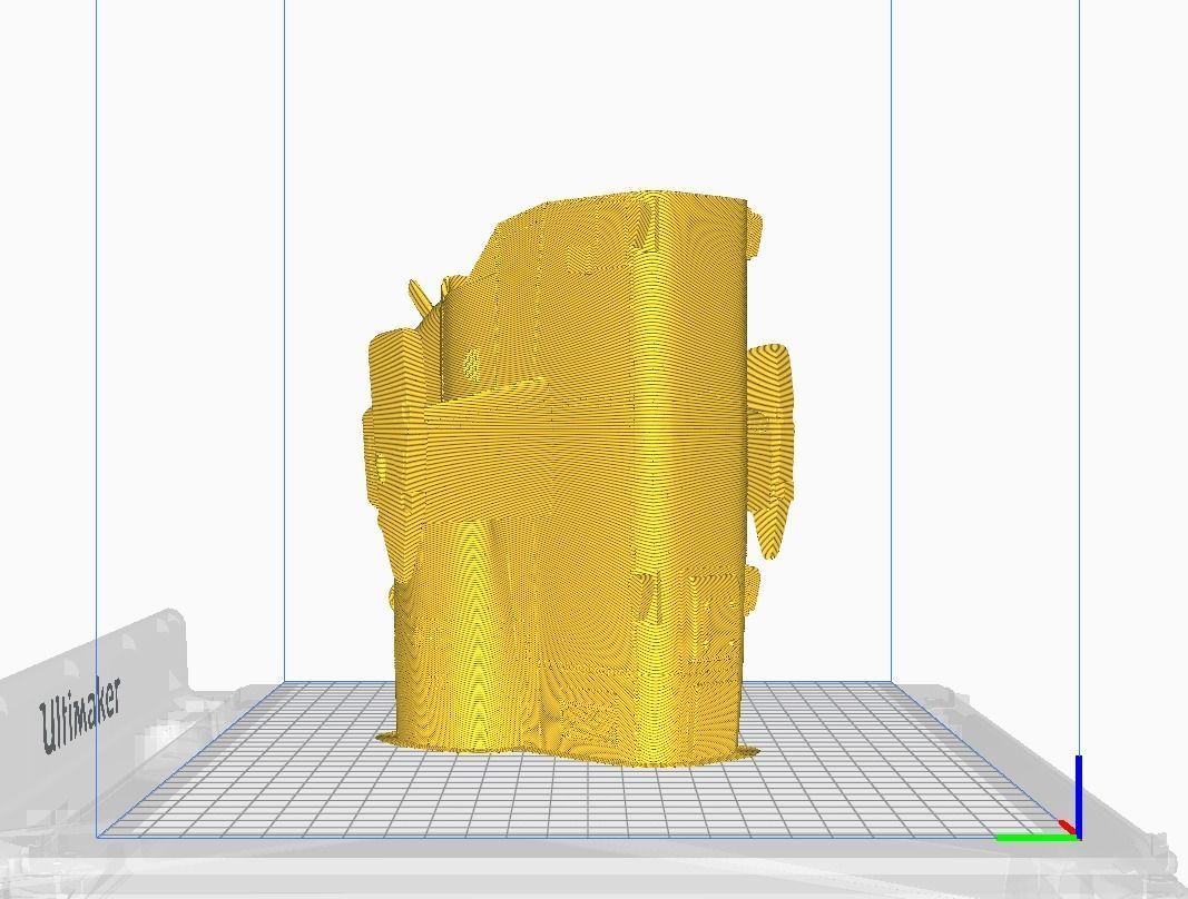 Helicopter ah1w 3D print model_38