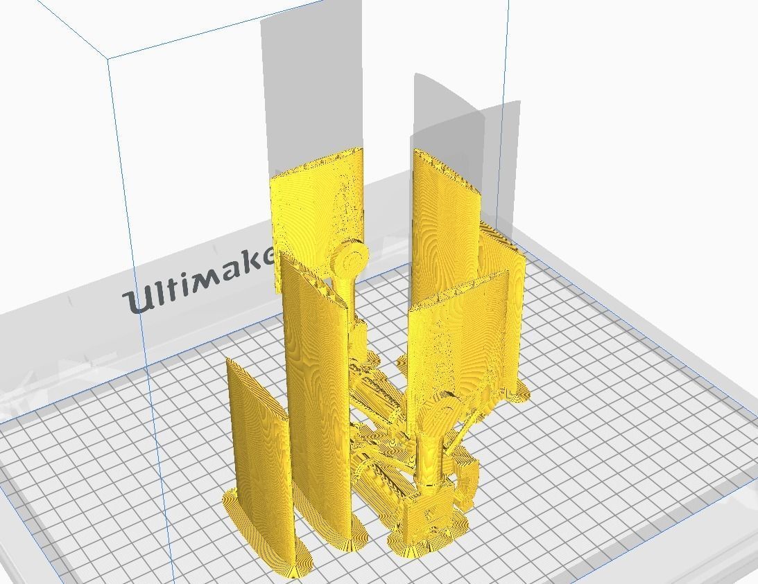 Helicopter ah1w 3D print model_65