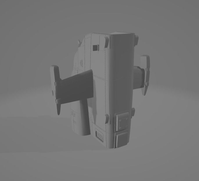 Helicopter ah1w 3D print model_9