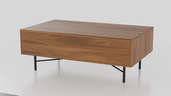 Coffee Table 3D model 7