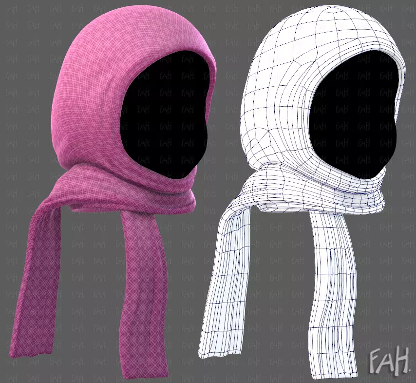 Cap V60 Low-poly 3D model