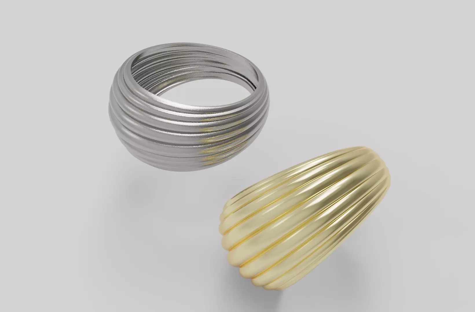 Stylish Casual Ring 3D print model_0