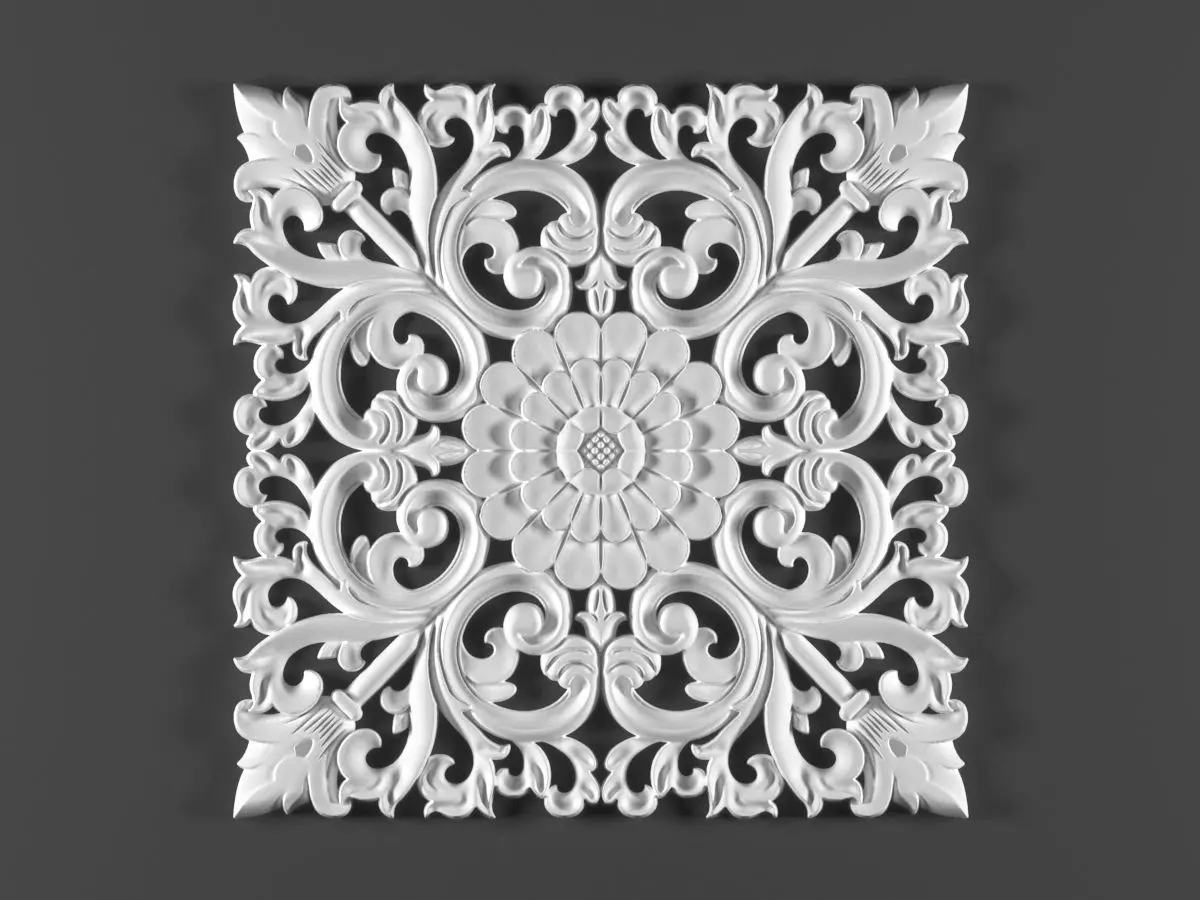 free ornamental classic decoration 3d model kitbash vol 42 Free 3D model