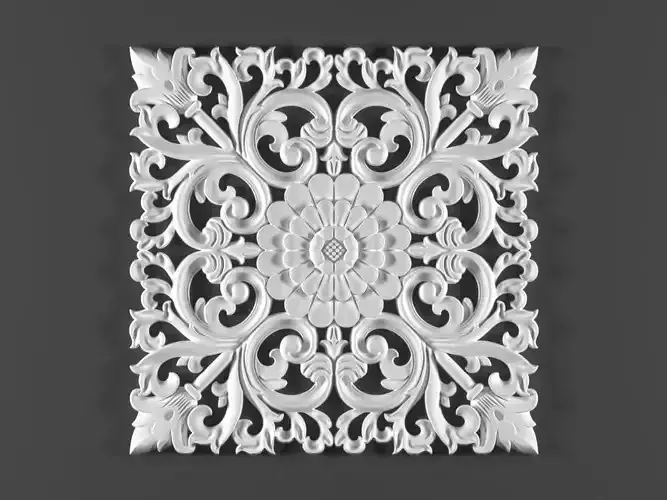 free ornamental classic decoration 3d model kitbash vol 42