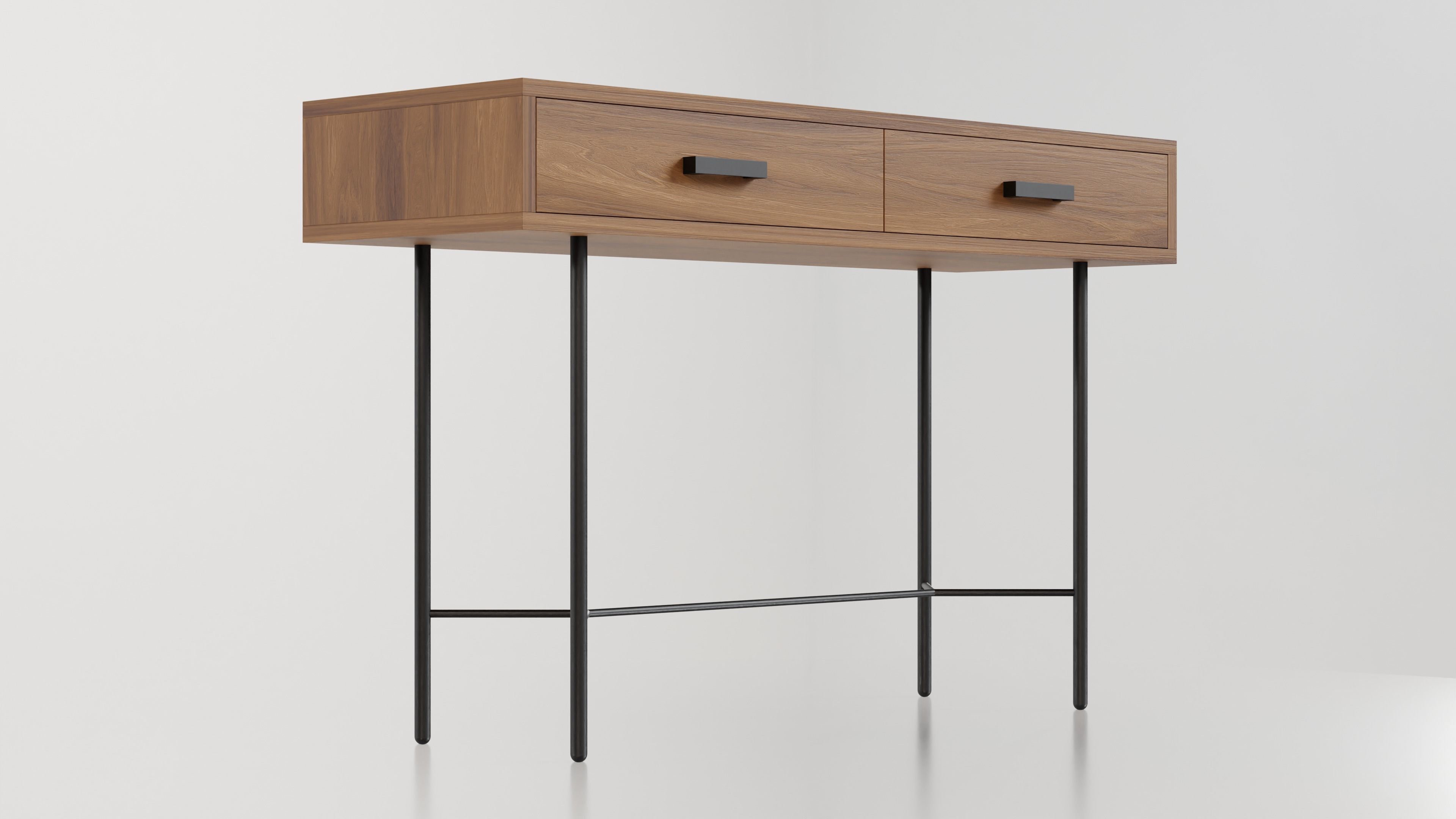 Console Table 3D model_6