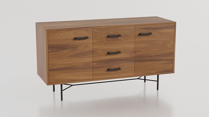 Dresser 3D model 2