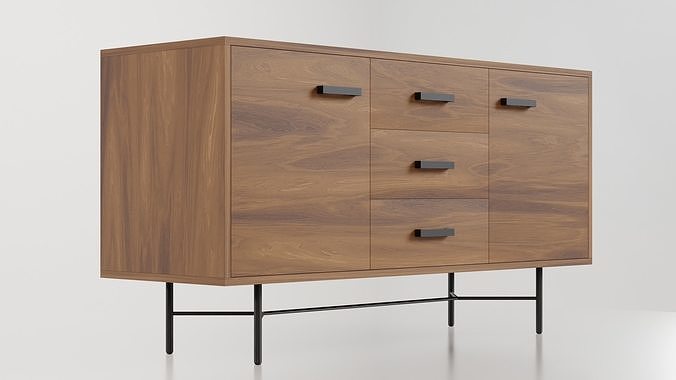 Dresser 3D model 6