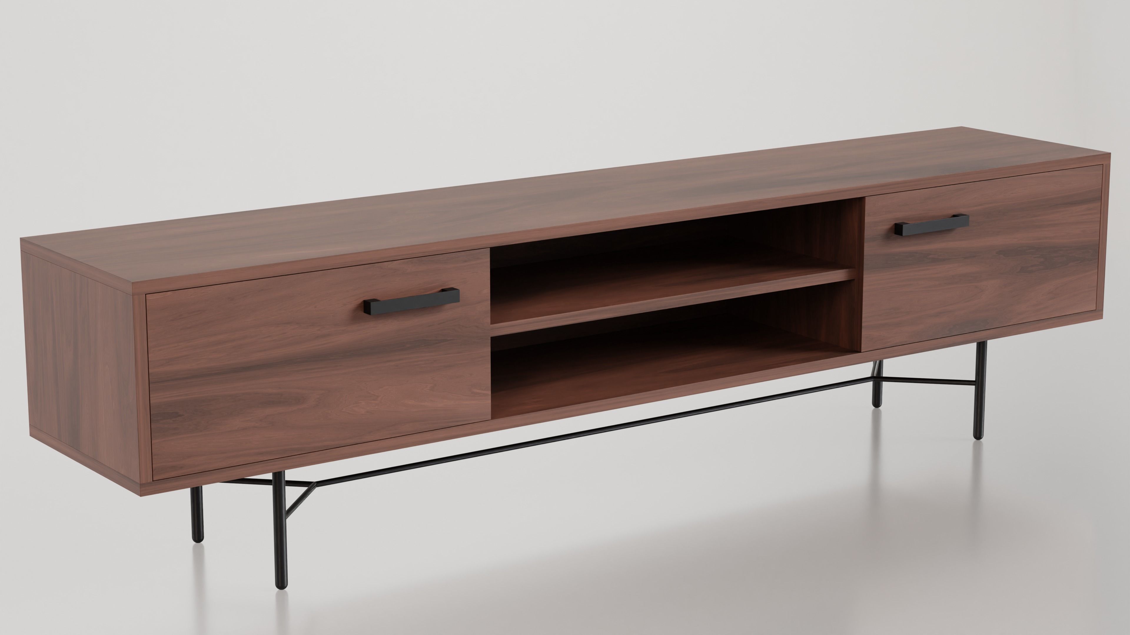 Tv Stand - Tv Bench - Media Unit 3D model_11