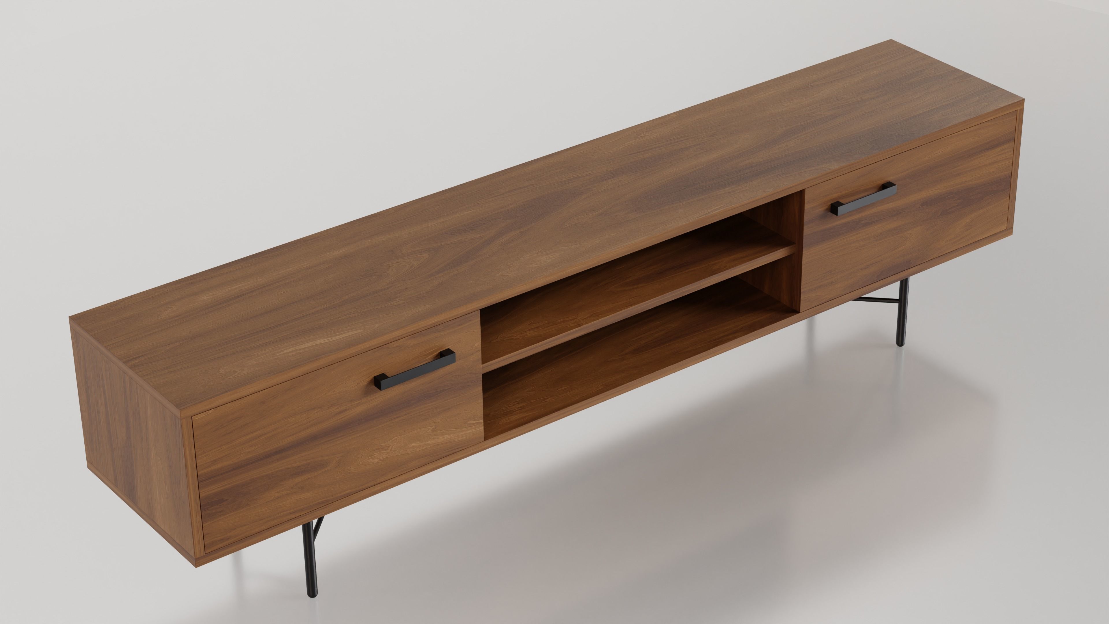 Tv Stand - Tv Bench - Media Unit 3D model_7