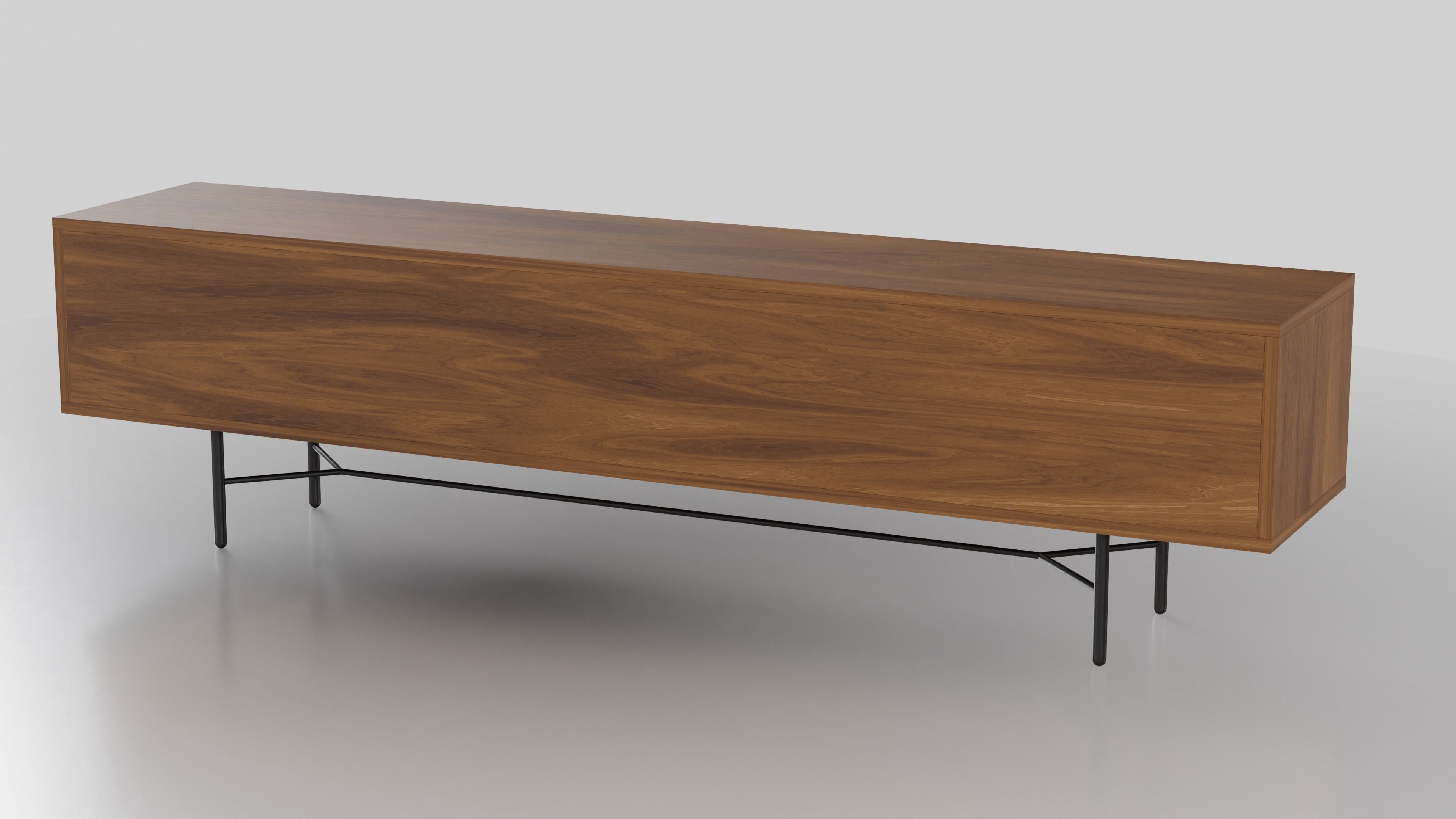 Tv Stand - Tv Bench - Media Unit 3D model_8
