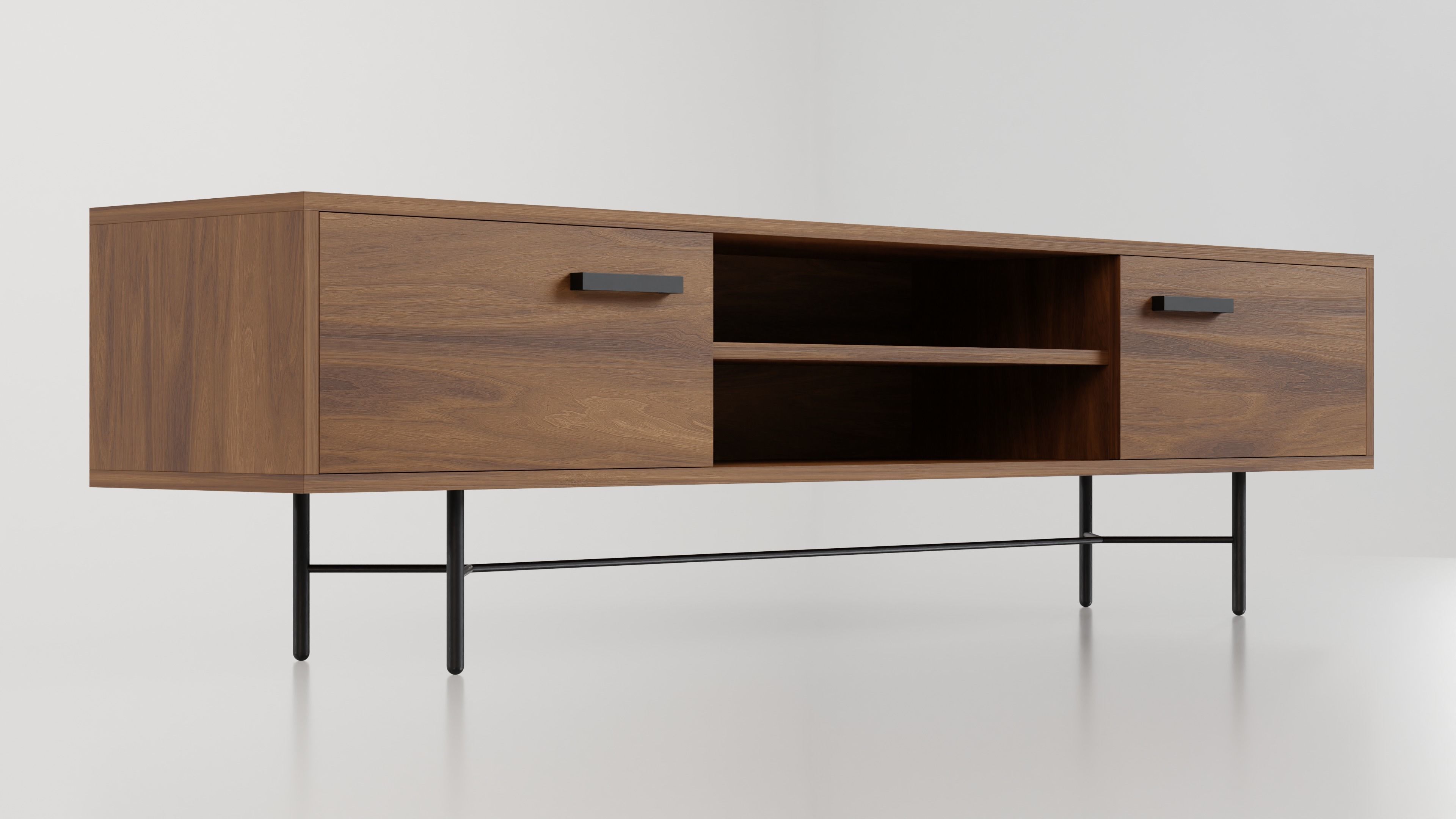 Tv Stand - Tv Bench - Media Unit 3D model_6