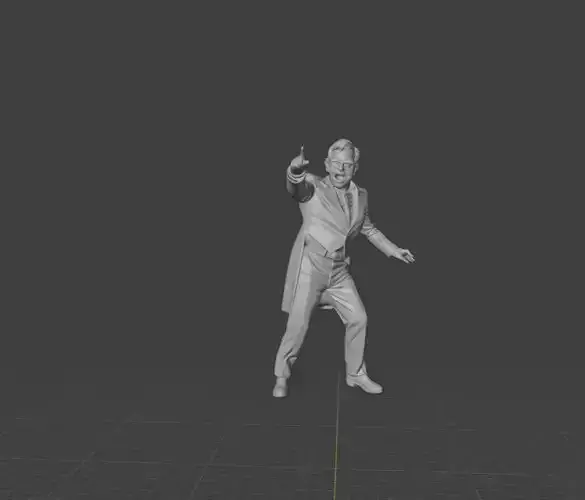 Elton John 3D print model