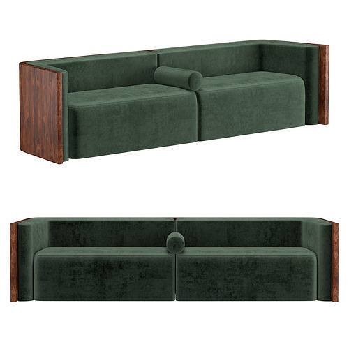 Lobby sofa Evgeniya 3D model