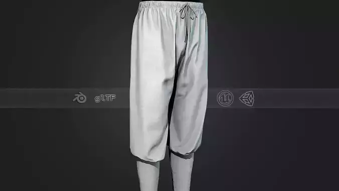 White Medieval Pants