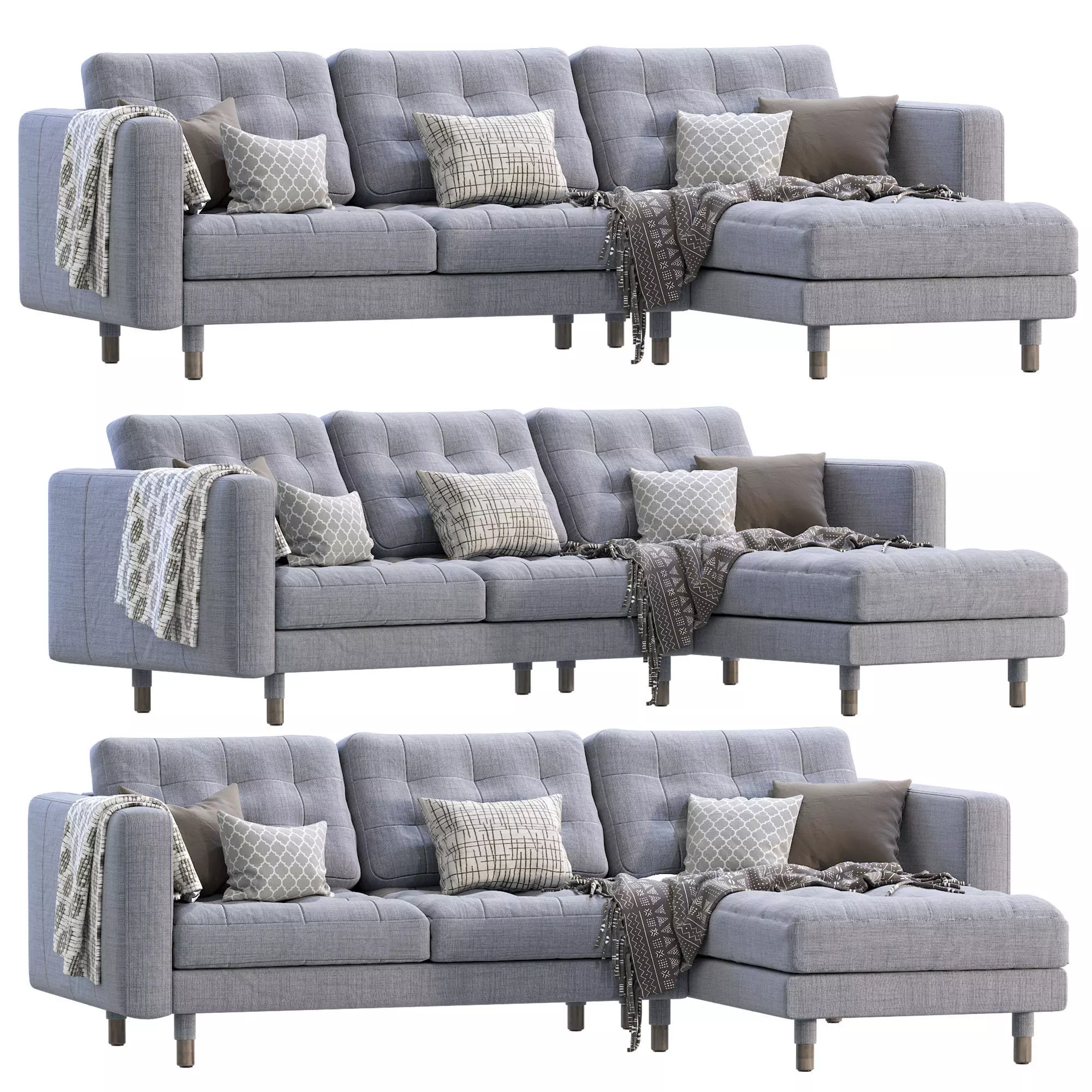 Sofa MORABO By IKEA 3D model_0