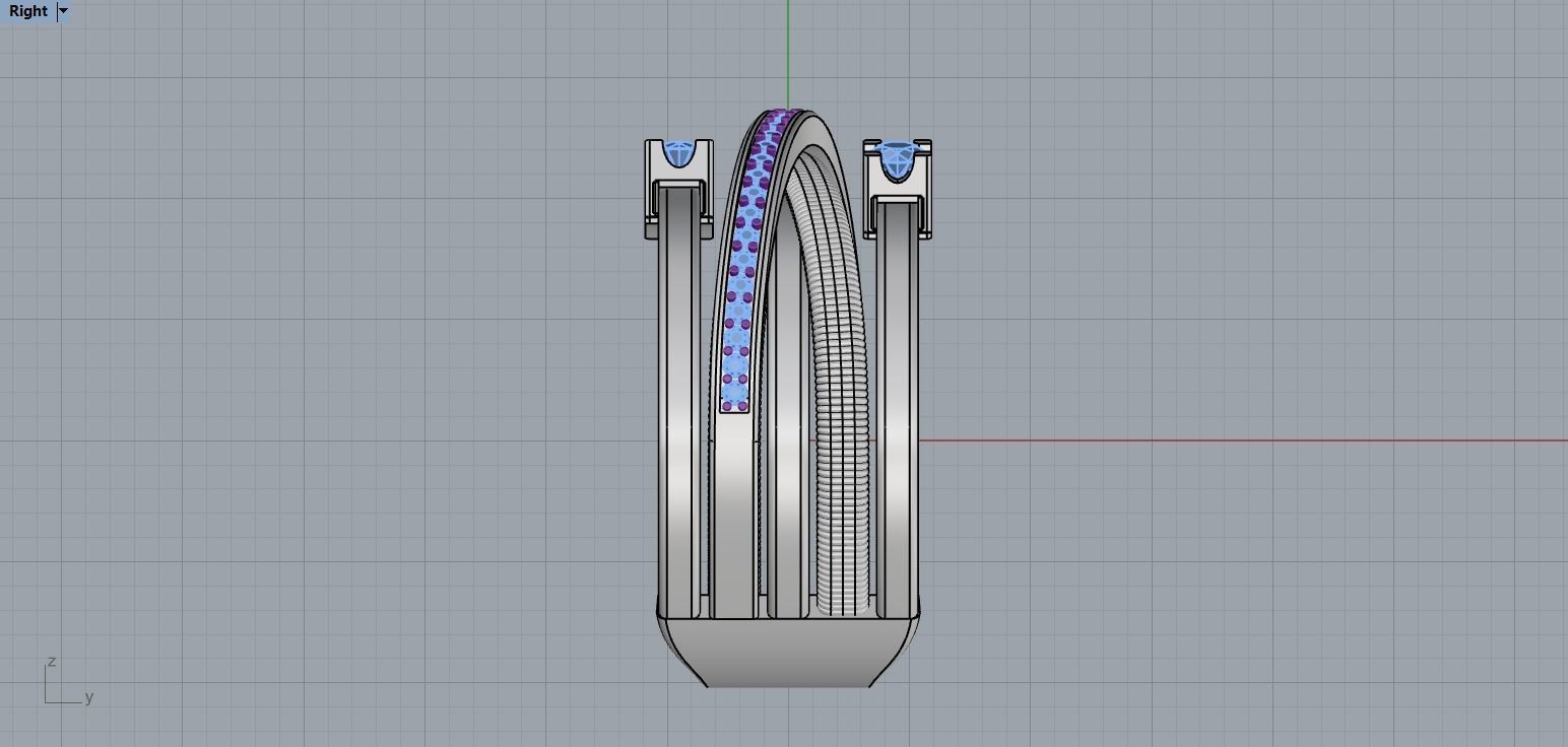 Ring with Diamonds N139 3D print model_8