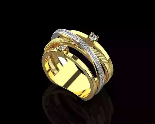 Ring with Diamonds N139 
