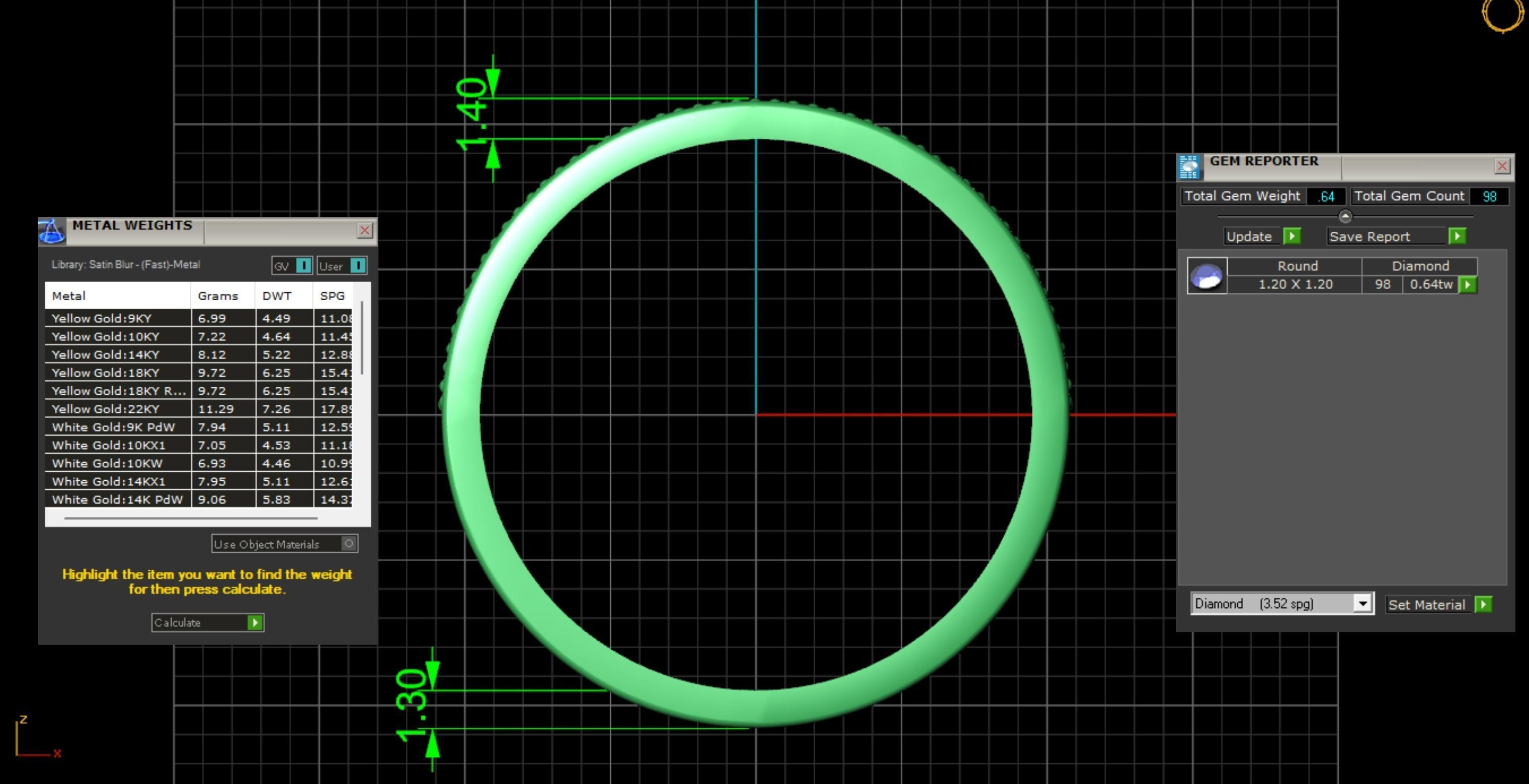Band Ring hollow with approx 4 grams in 14k  3D print model_8