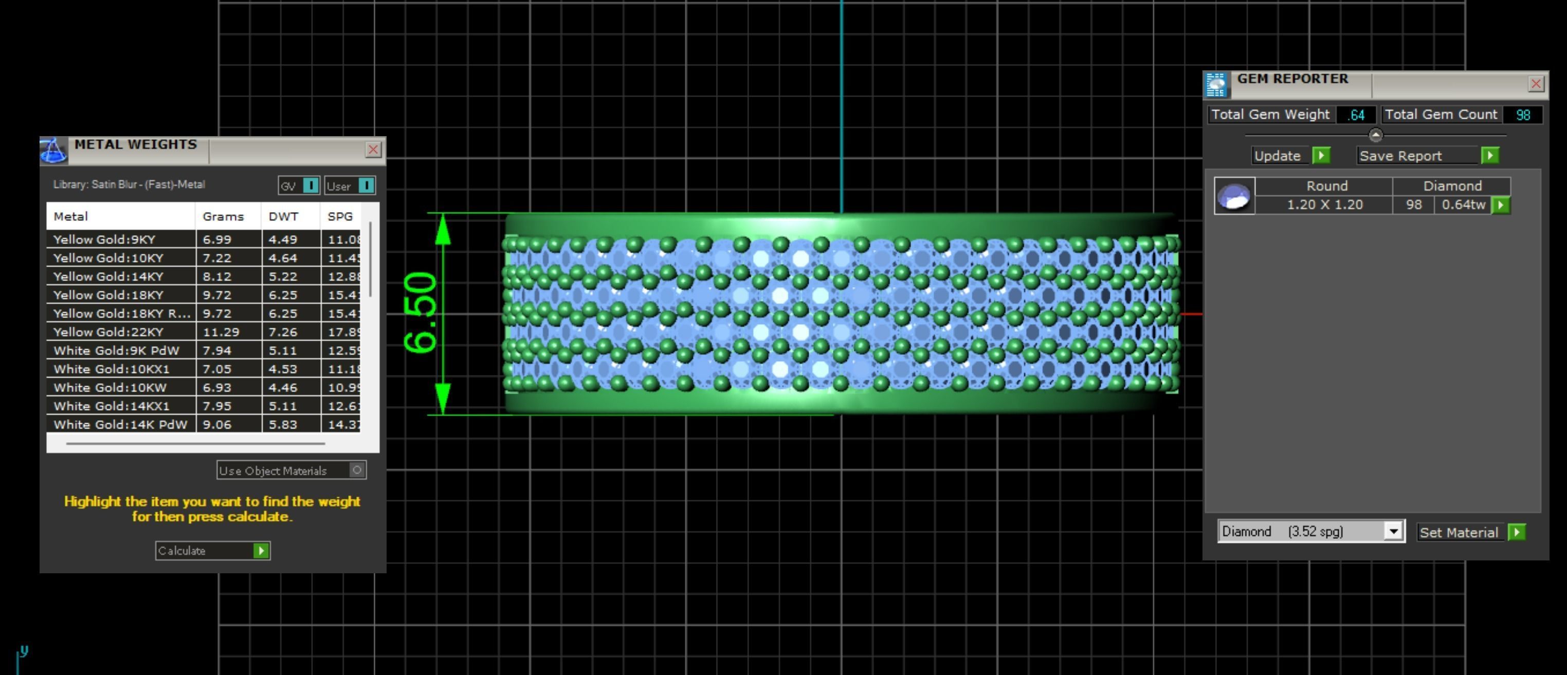 Band Ring hollow with approx 4 grams in 14k  3D print model_2