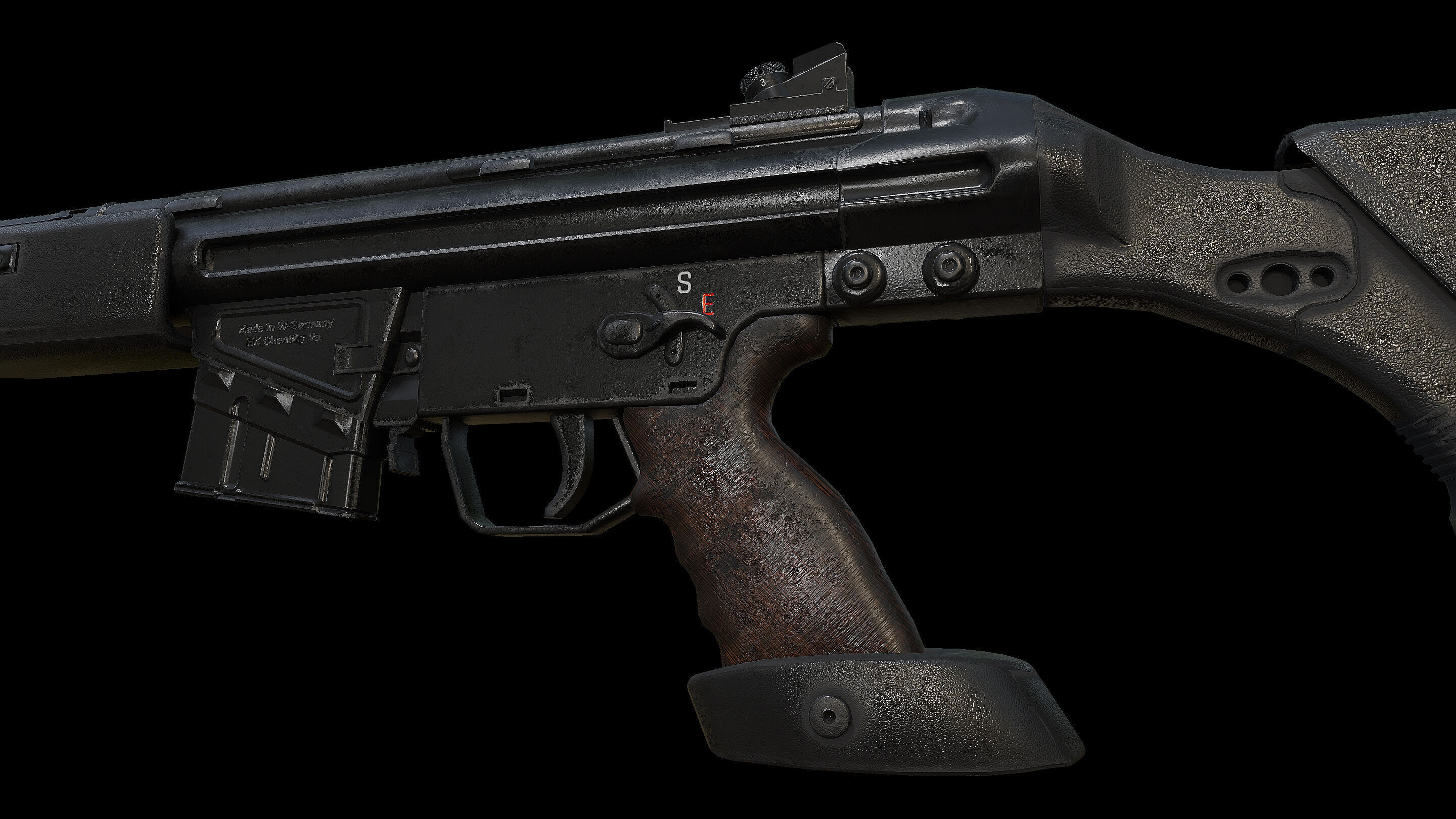 G3 SniperRifle PSG-1 3D model_2