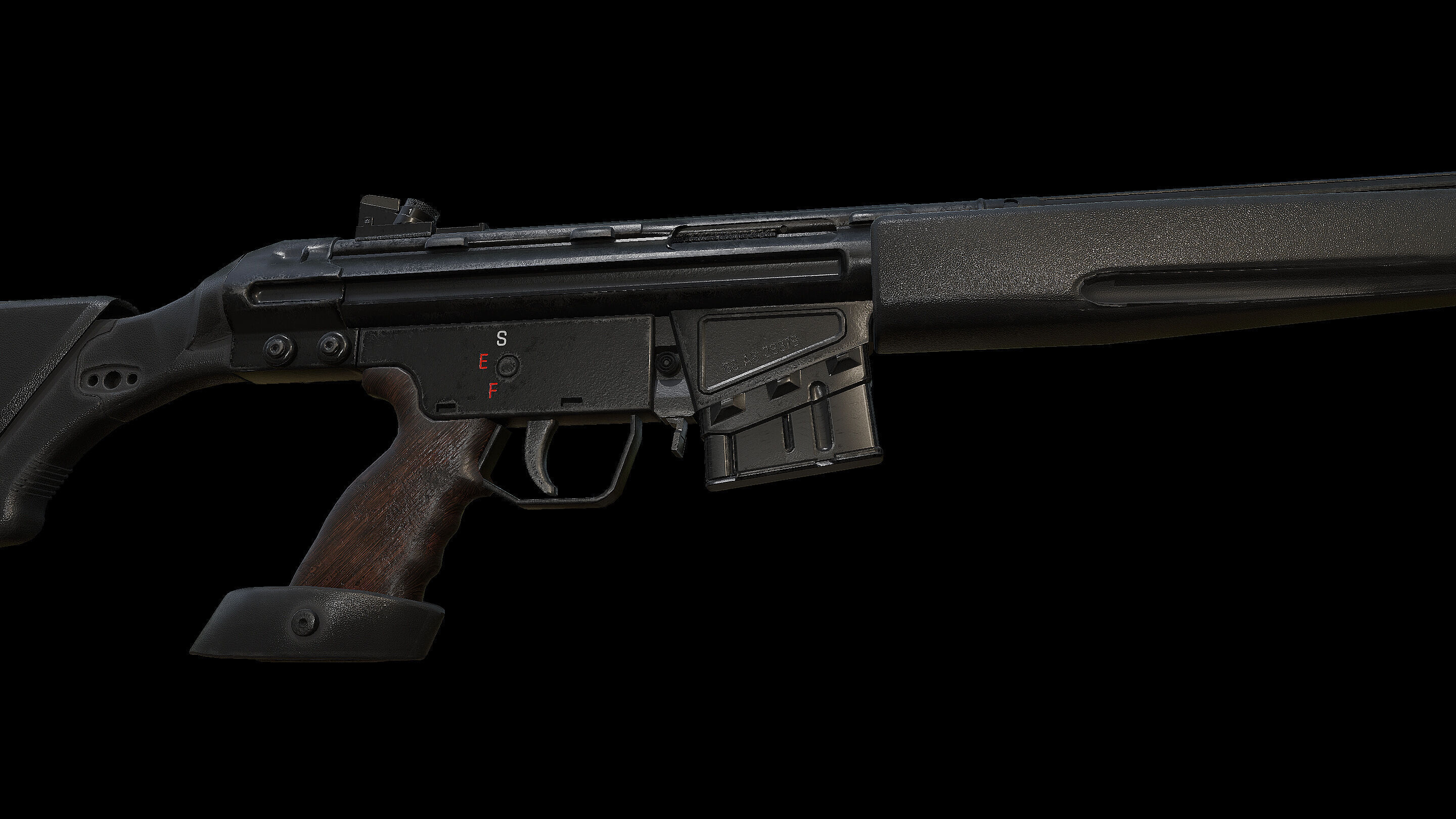 G3 SniperRifle PSG-1 3D model_7