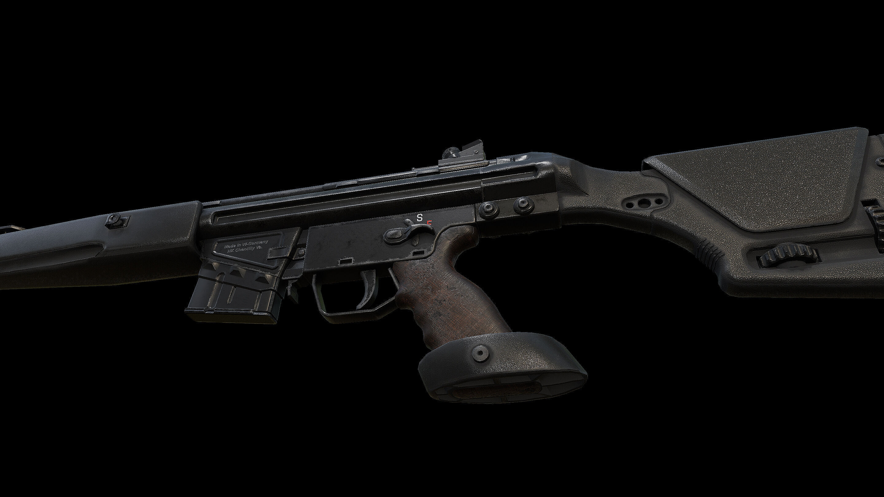 G3 SniperRifle PSG-1 3D model_9