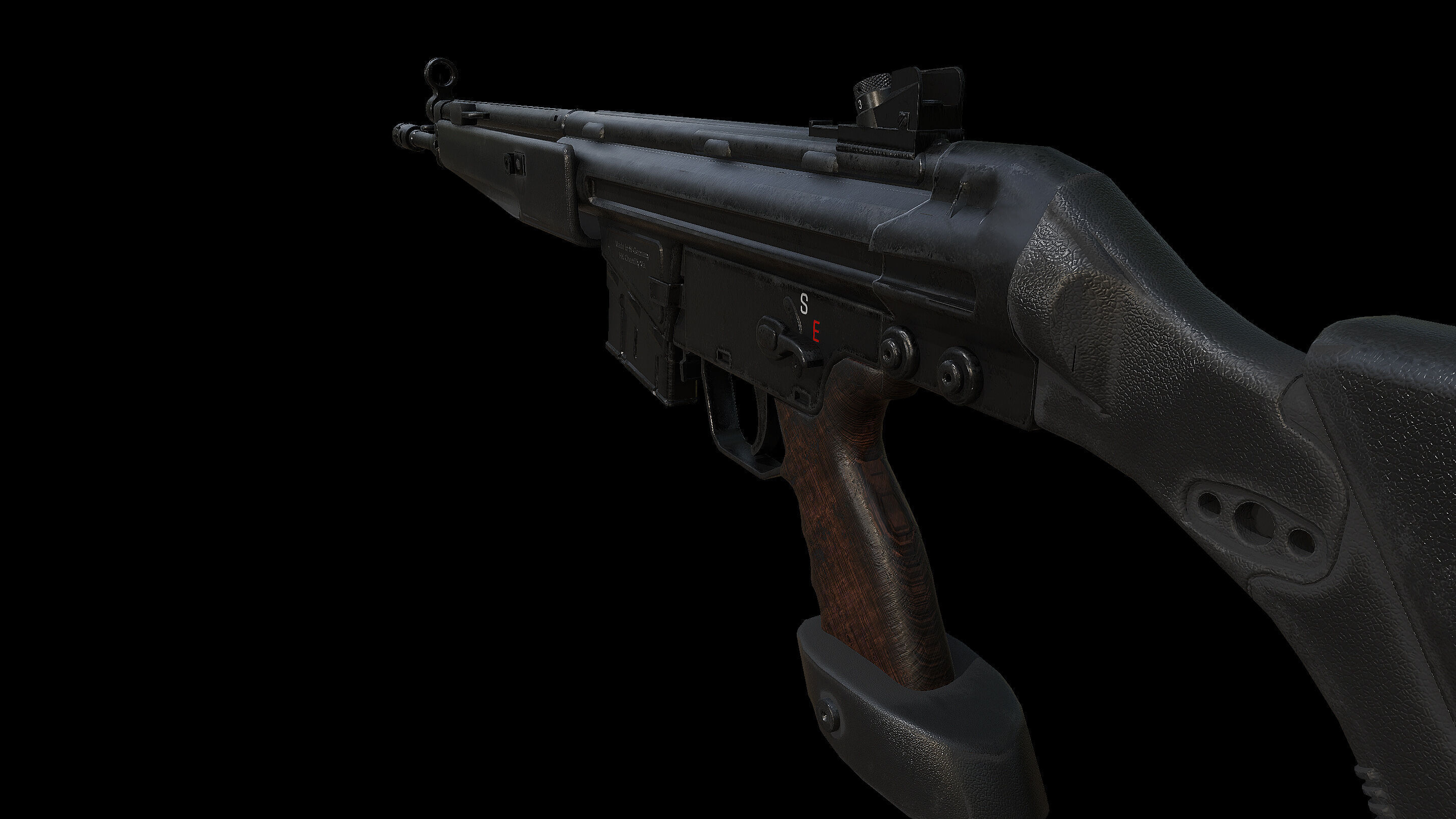 G3 SniperRifle PSG-1 3D model_4