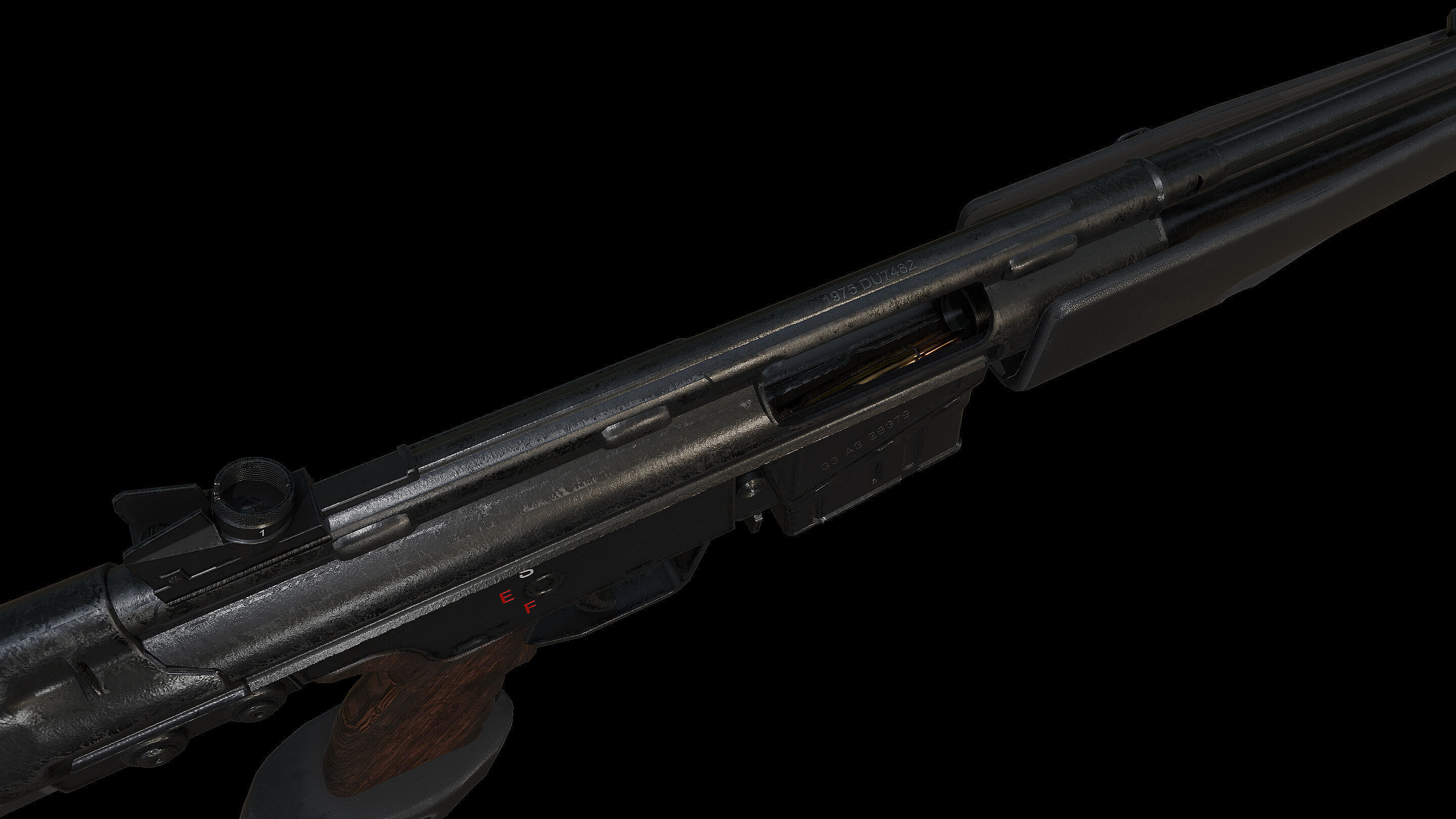 G3 SniperRifle PSG-1 3D model_3