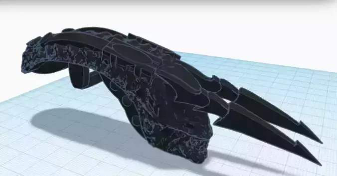 alien vs predator neca predator xenomorph head weapons 3D print model
