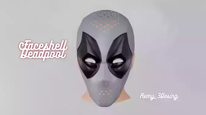 Faceshell Deadpool 