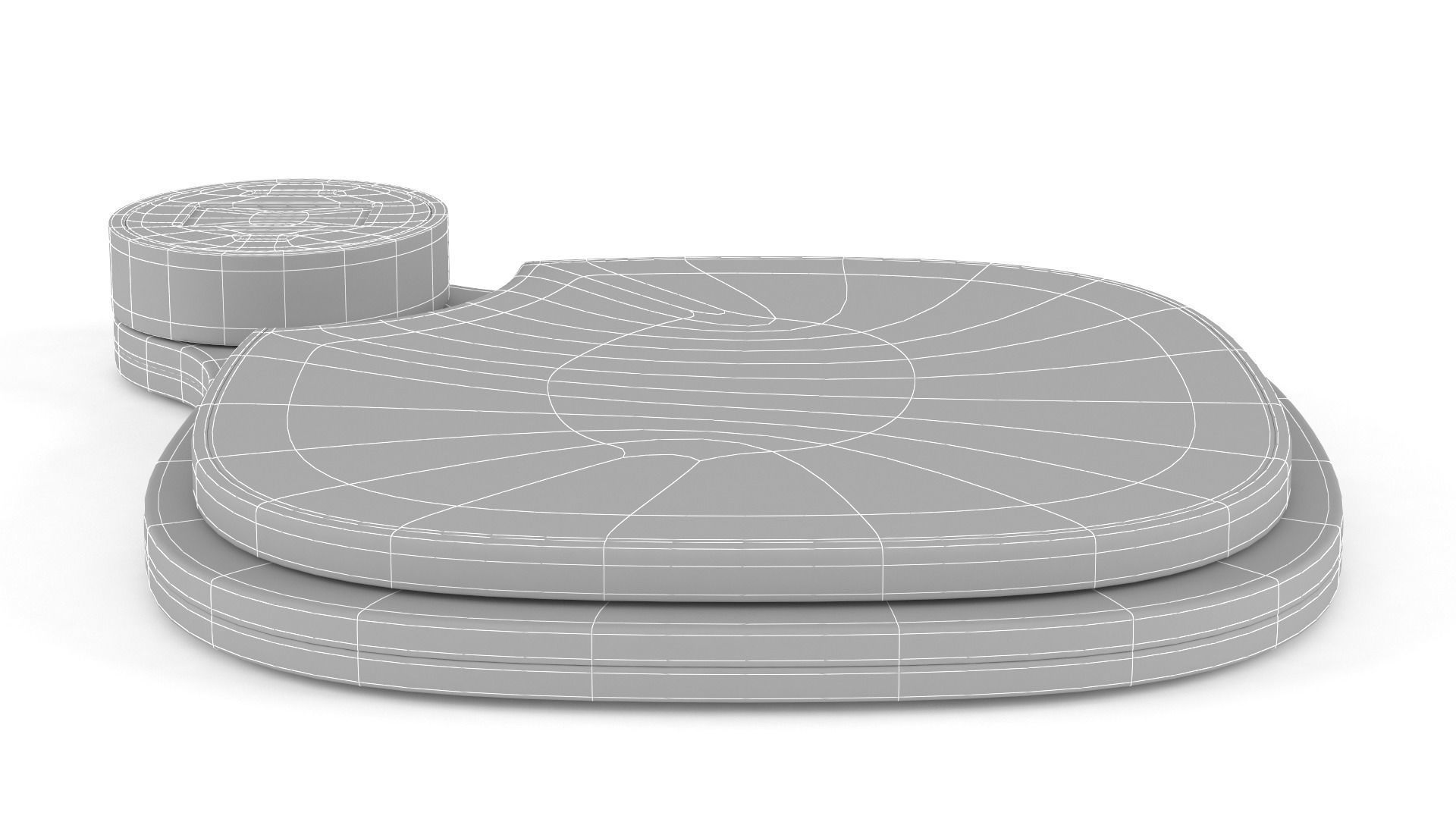 Kitchen Scale 3D model_9