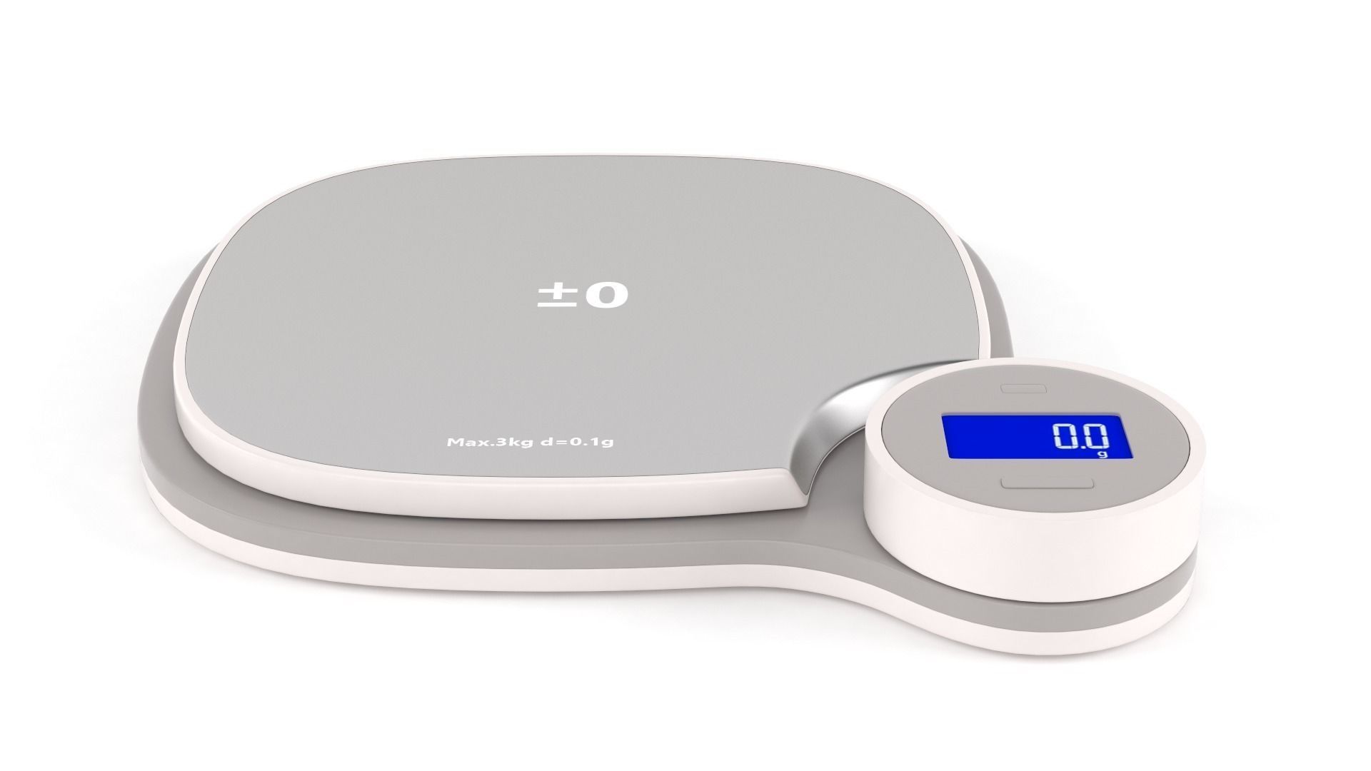 Kitchen Scale 3D model_1