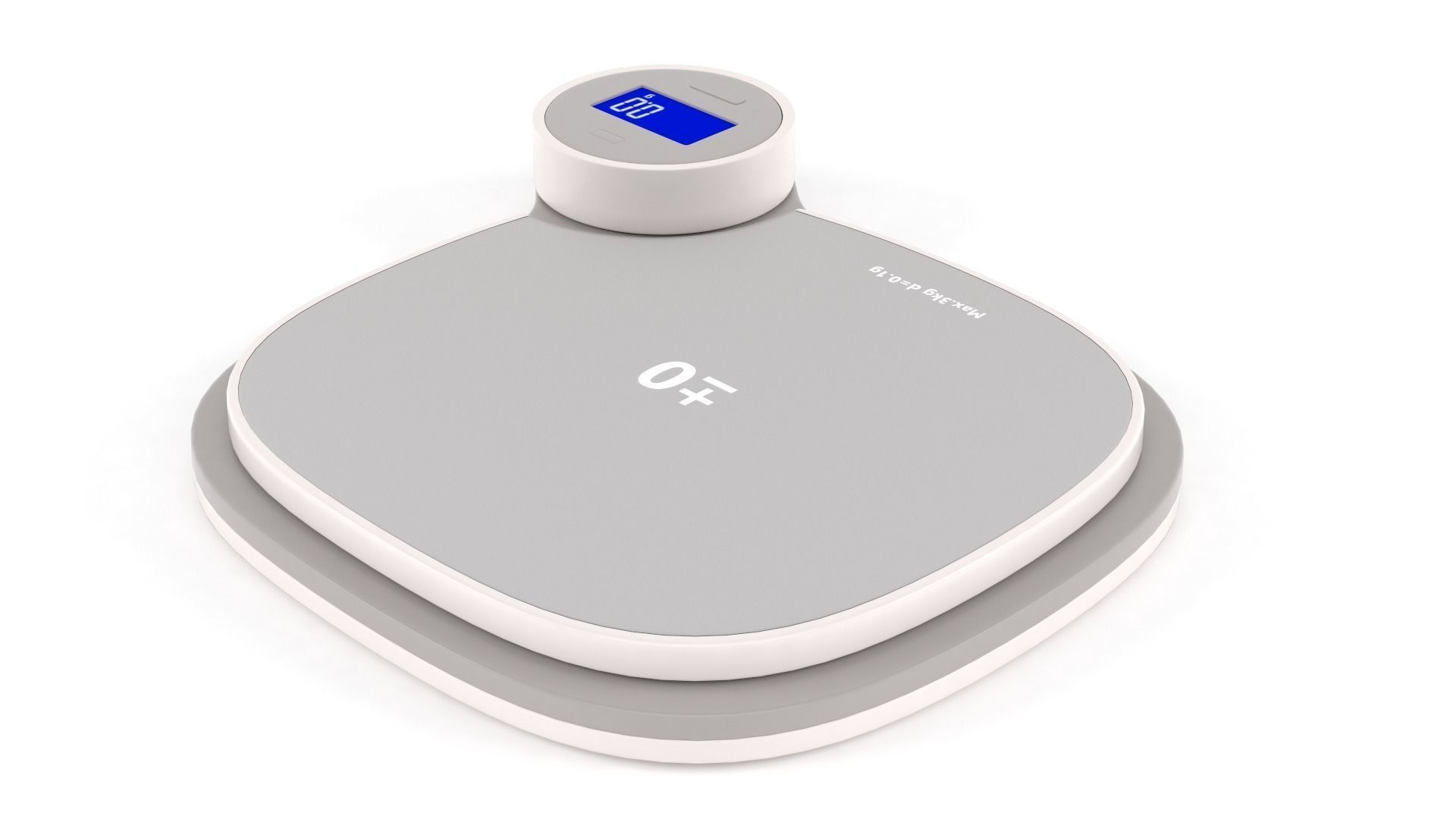 Kitchen Scale 3D model_3