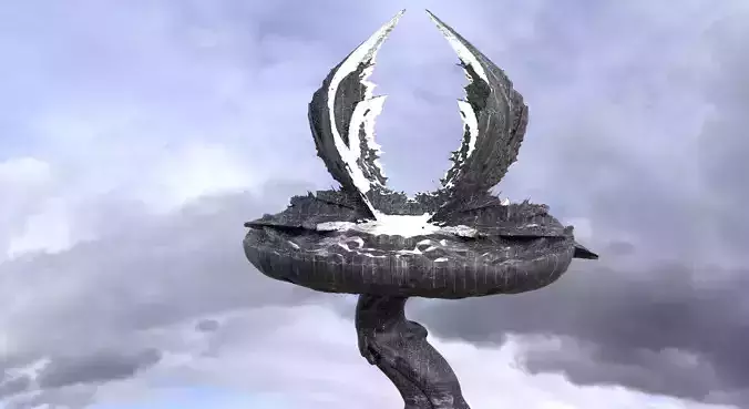 Sci fi Flower Mushroom 4