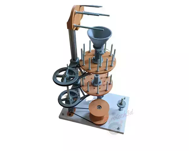 Visco fuse machine without motor 3D print model