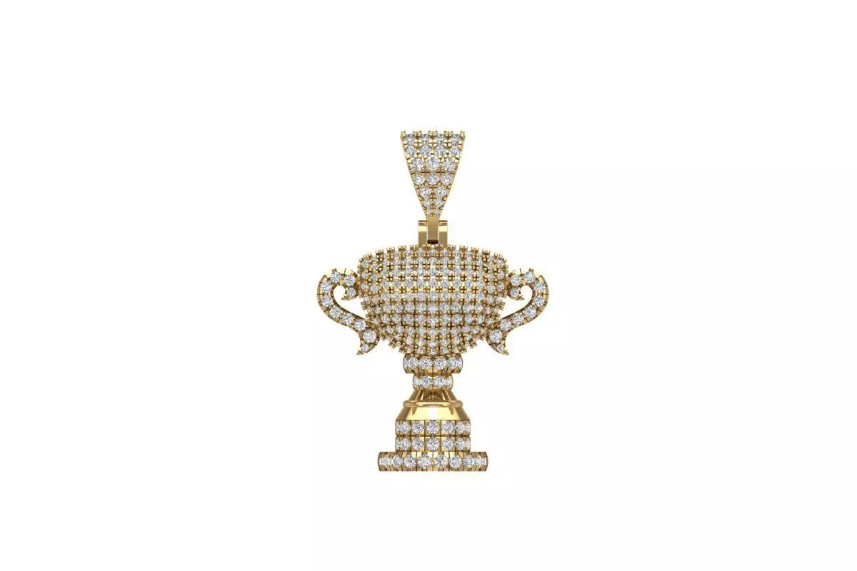 Trophy Pendant 3D print model