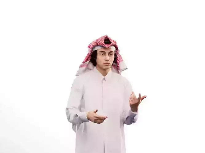 Emilio 12984 - Talking Traditional Arabic Man 