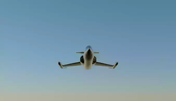 F-104 Starfighter Low-poly 3D model