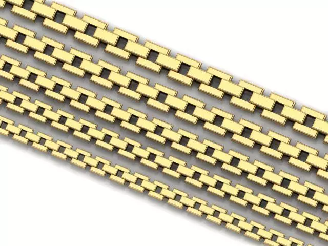 High Quality Chain Model BEST FOR ALL JEWELRY METALS 3D print model_0