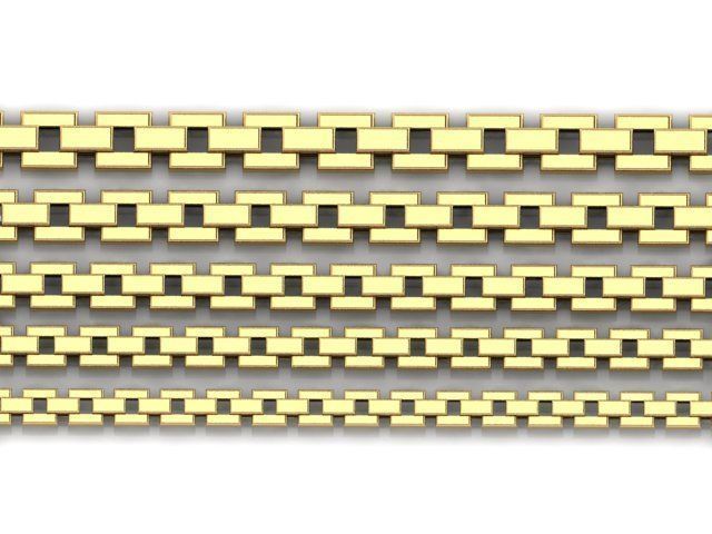 High Quality Chain Model BEST FOR ALL JEWELRY METALS 3D print model_1