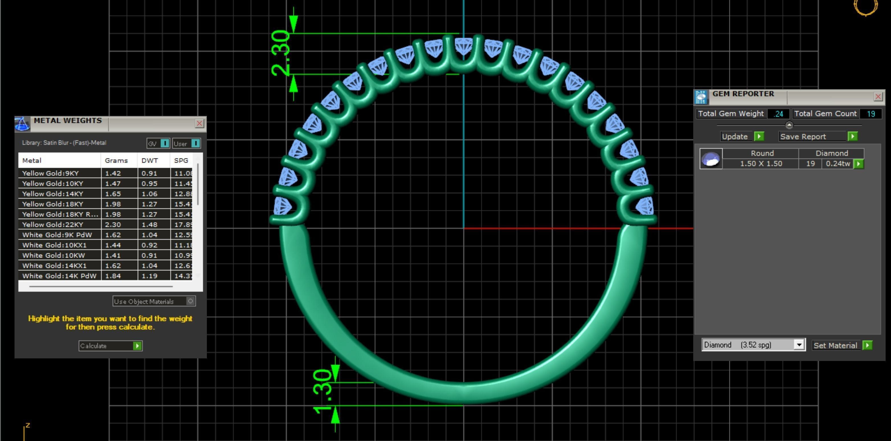 Eternity Ring 3D print model_6