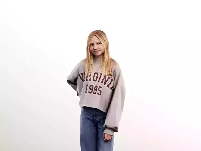 Georgia 13193 - Casual Standing Teen Girl