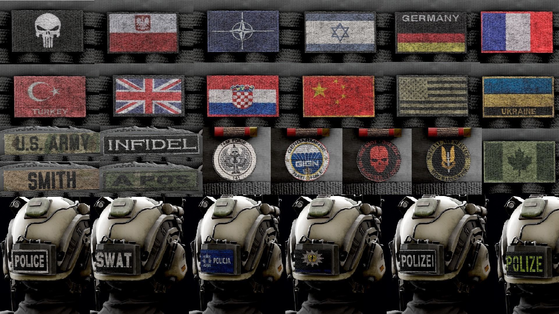 MODULAR SOLDIER PACK Low-poly 3D model_6