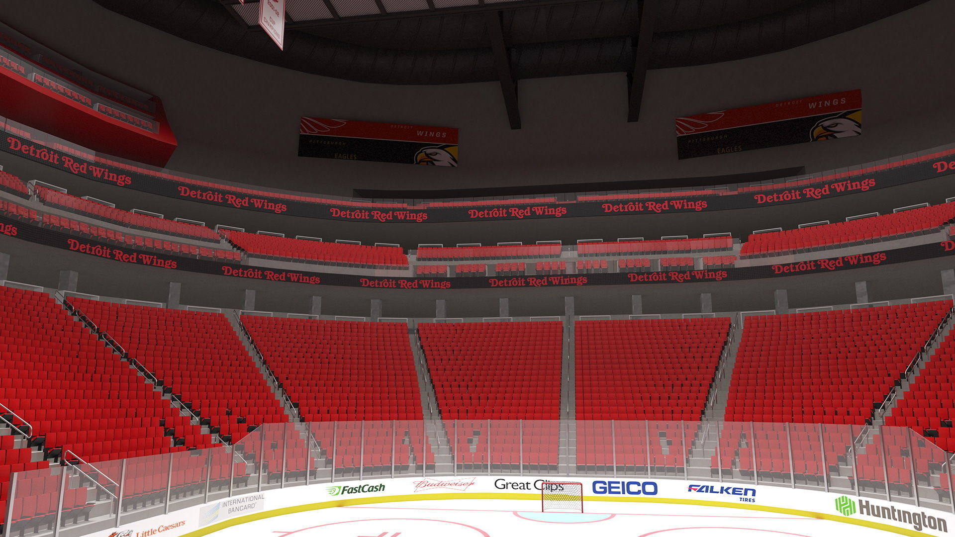 NHL Arena 3D model_6