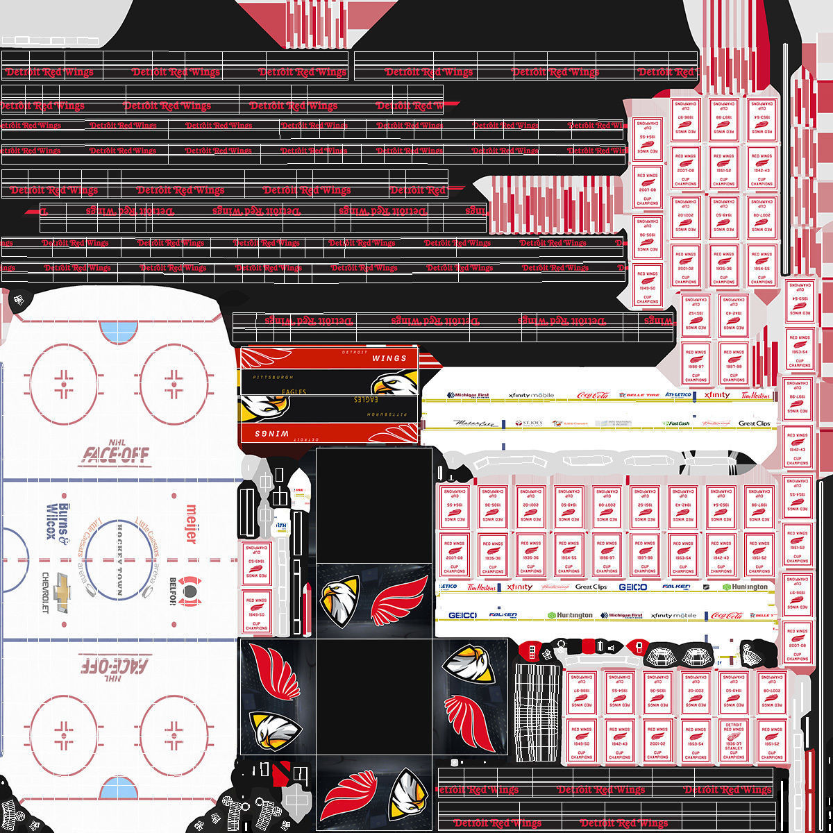 NHL Arena 3D model_28