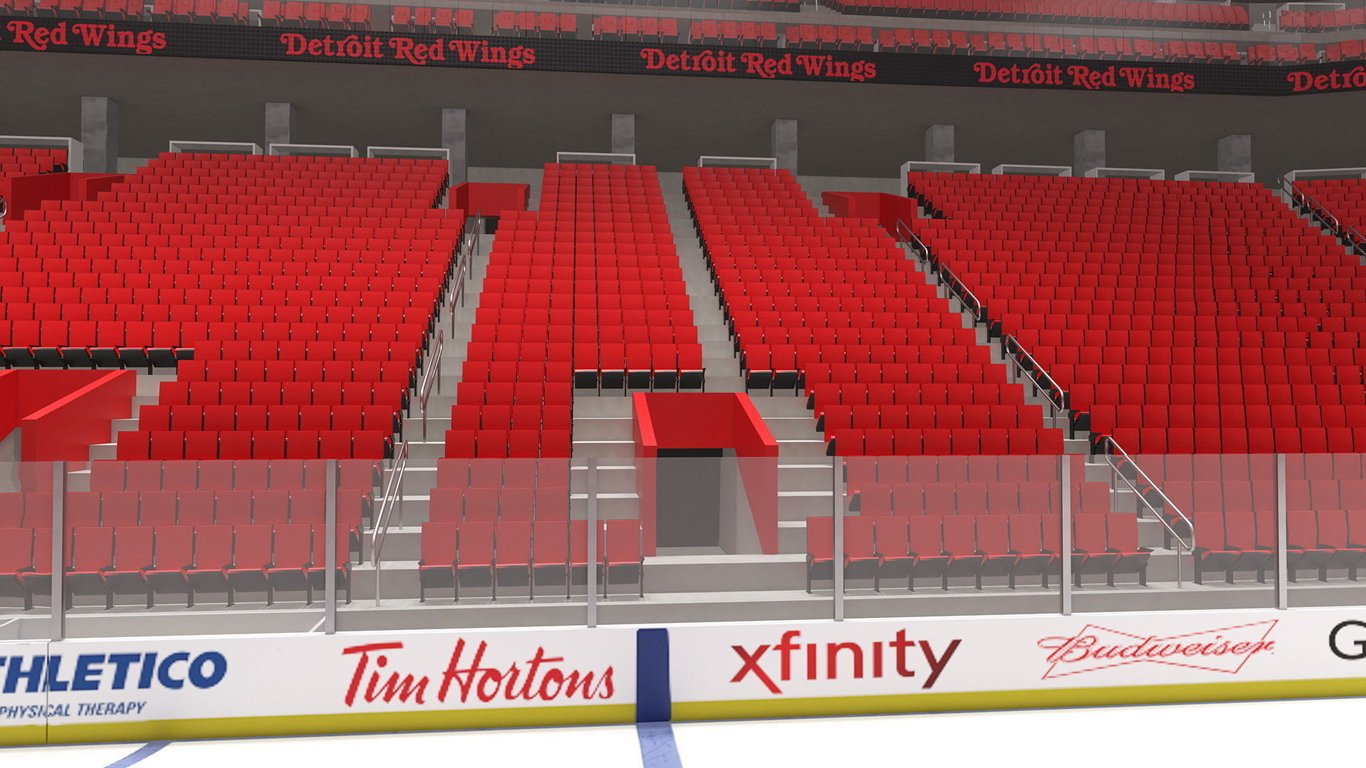 NHL Arena 3D model_22