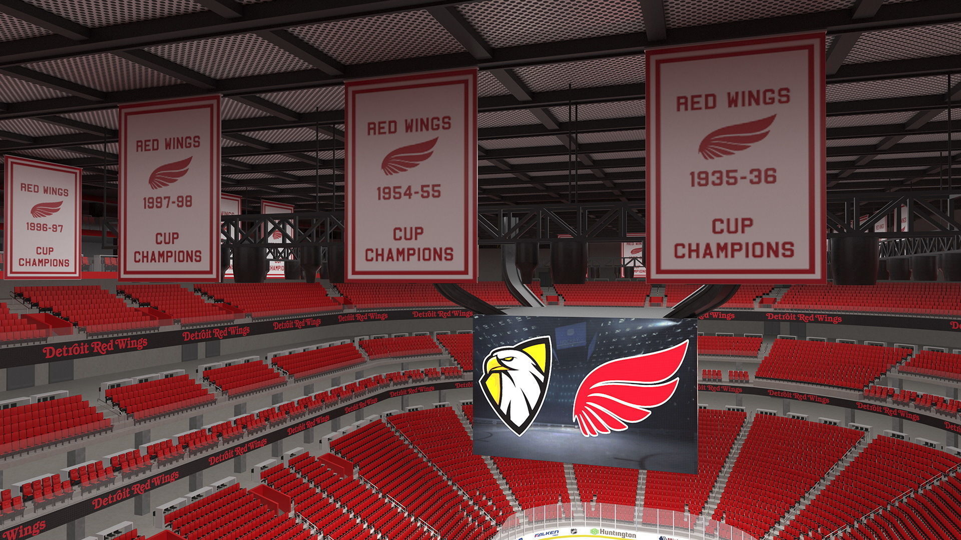 NHL Arena 3D model_12